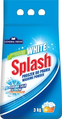 Proszek Splash do prania białego 3 kg