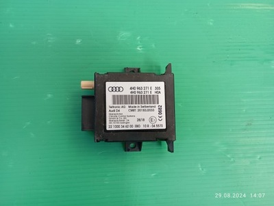 Модуль блок керування webasto audi 4h0963271e фото №1