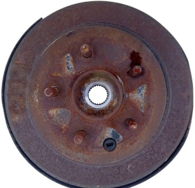 Ступица диск тормозная якорная nissan x-trail 2 ii t31 фото №1