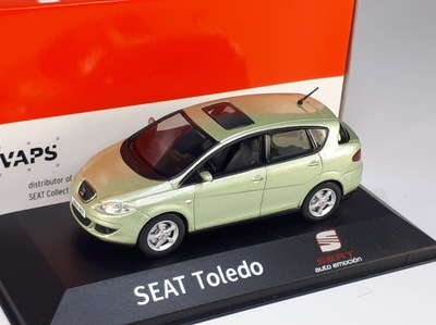 IXO SEAT TOLEDO III 2004-2009 Light green 1:43