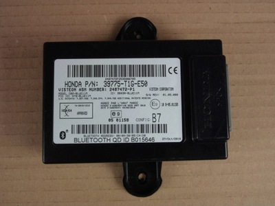 Honda crv iv модуль bluetooth 39775t1ge50 фото №1