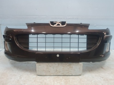 Бампер peugeot 407 перед передний фото №1