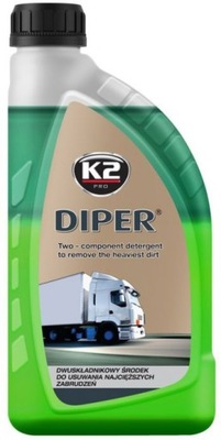 Skoncentrowany Detergent K2 DIPER Czyszczący 1L