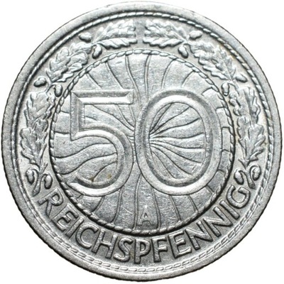 50 reichspfennig 1928 A