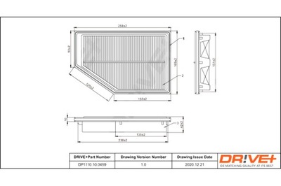 DRIVE+ FILTRAS ORO HONDA 2.0B 07-12 CR-V I II 