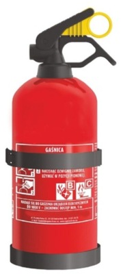 EXTINGUIDOR DE AUTOMÓVIL 1KG GARANTÍA 5 AÑOS + PERCHERO  