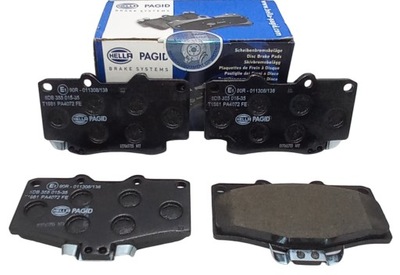 Тормозные колодки osi перед toyota 4 runner ii iii hilux v vi land cruiser vw taro фото №1