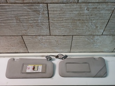 Защита солнцезащитная правая левая peugeot 407 комплект фото №1