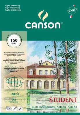 BLOK SZKICOWY STUDENT 150G A3 CANSON