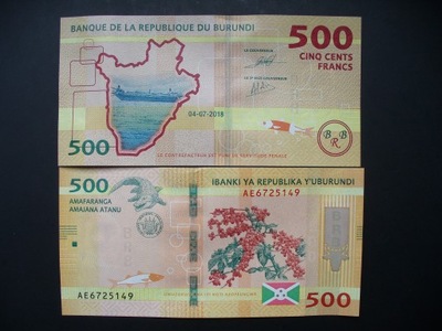 Burundi 2018 500 FRANCS UNC._P50_____________5906