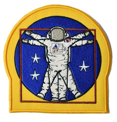 NASA EVA Man naszywka termo
