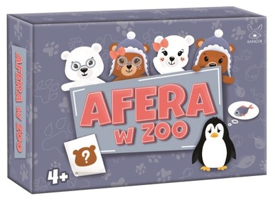 AFERA W ZOO - Gra planszowa dla dzieci KANGUR