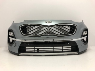 Kia sportage iv lift 2018- бампер передний фото №1