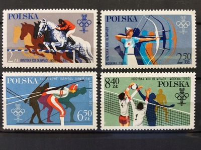 Fi 2526-29 ** 1980 - Zimowe Igrzyska Olimpijskie