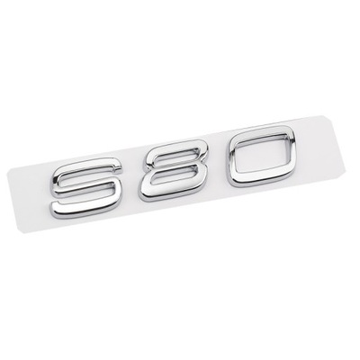 PLATEAPARA S80 EMBLEMA INSIGNIA PEGATINAS AL KAROSERIE PARA VOLVO  