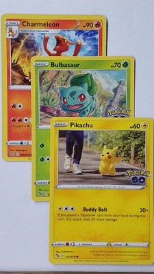 Karty pokemon TCG oryginał 20szt Pokemon GO