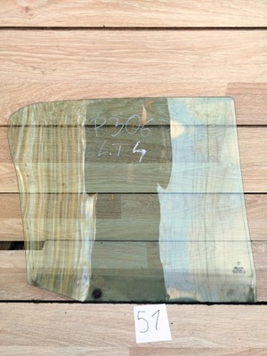 Стекло боковая дверь левый задняя peugeot 306 5d фото №1