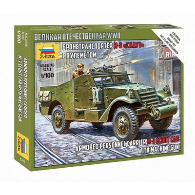 1:100 Armored Personnel Carrier M-3 Scout Car