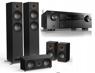 DENON AVR-X1600H JAMO S807 HCS KINO DOMOWE 2KOLORY