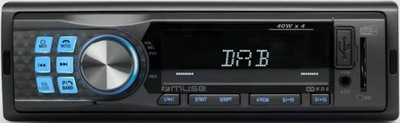 MUSE M-198DAB, radio samochodowe FM/DAB , USB, BT