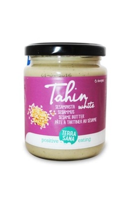 TAHINI BIAŁE (PASTA SEZAMOWA) BIO 250 g - TERRASANA