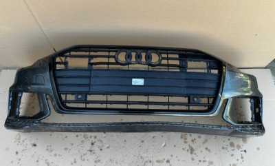 Бампер решітка радіатора audi a6 c8 s-line 4k0 shadow line фото №1