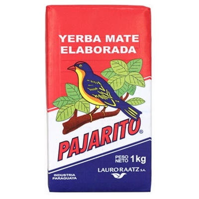 Yerba Mate Pajarito Elaborada Con Palo 1kg 1000g