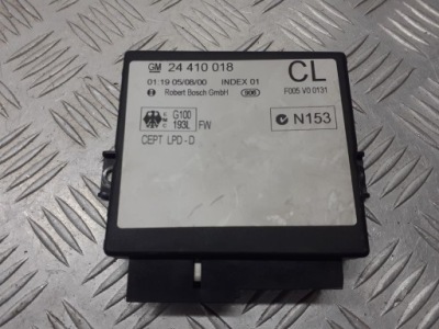 Модуль комфорту opel zafira a 1.8 24410018 фото №1