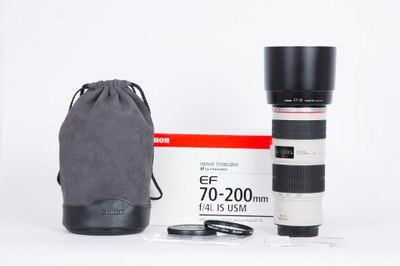 CANON EF 70-200 F4 L IS USM - IDEALNY!