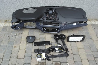 Bmw 5 g30 g31 pulpit полка консоль подушка безопасности ремни фото №1