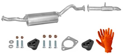 MITSUBISHI PAJERO 2.5 2.8 SILENCER CENTRAL END  