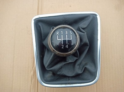 Ручка чехол переключения передач vw golf v vi plus фото №1