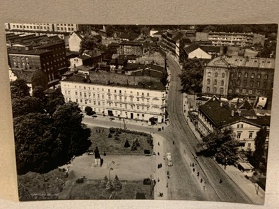 GLIWICE PLAC A.MICKIEWICZA POCZTÓWKA PRL