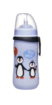 nip Kubek ze słomką 330 ml, boy, 12m+