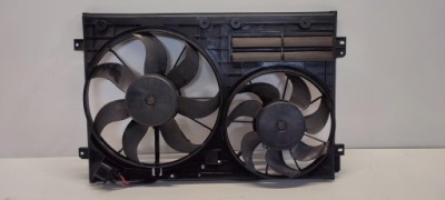 Skoda octavia ii scout вентилятор радиатора 2.0 tdi 1k0121205ad фото №1