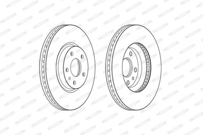 ДИСК ТОРМОЗНОЙ DDF2337C