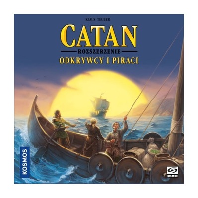 CATAN - OSADNICY Z CATANU ODKRYWCY I PIRACI