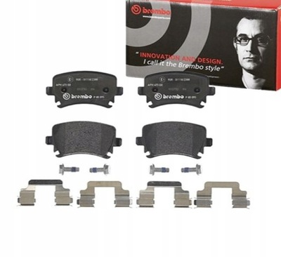 Гальмівні колодки гальмівні задня brembo do vw eos 2.0 tsi фото №1