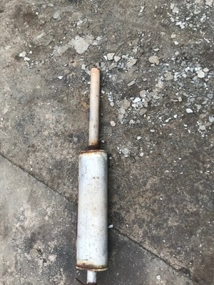 Труба выхлопная fiat punto i гаситель средний фото №1