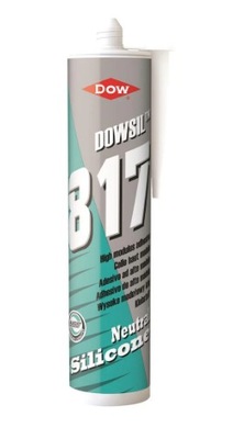 Klej do luster DOWSIL 817 310ml bialy