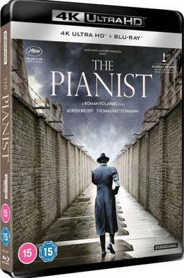 PIANISTA The Pianist 2002 4K Ultra HD Blu-ray UHD