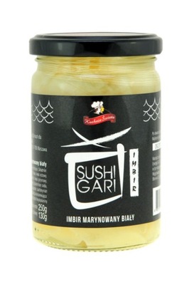 Imbir marynowany biały, sushi 250g