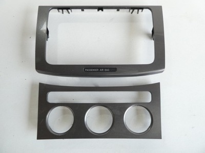 Рамка заглушка радіо панель кондиціонера passat b6 фото №1