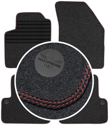 VOLVO XC90 5OS 2003-2014 ALFOMBRILLAS DE FELPA PARA COCHE  