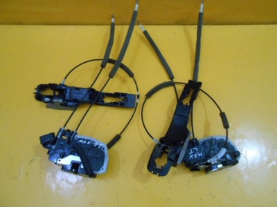 Nissan maxima a35 2009- замок двері задня 2pin фото №1