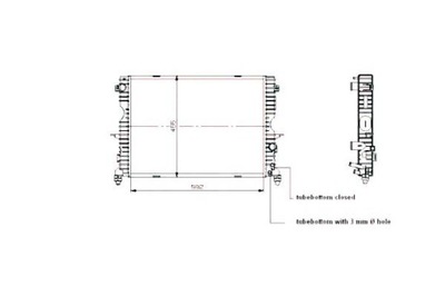 РАДІАТОР LAND ROVER DISCOVERY 2,5TD 98-04 NRF