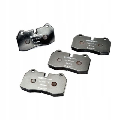 2× FERODO FCP1561Z КОМПЛЕКТ КОЛОДОК HAMULCOWYCH, ГАЛЬМА DISKINIAI 