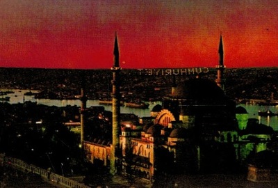 Pocztówka Istanbul Stambuł Turcja bez obiegu