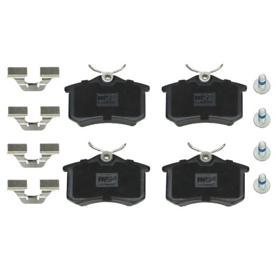 Master-sport germany 13046027752n-set-ms набор тормозных колодок тормозных, тормоза дисковые фото №1