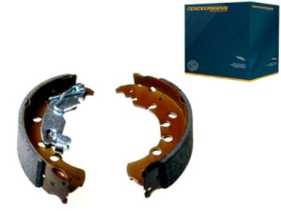 Тормозные колодки тормозные fiat punto grande 05- denckerman фото №1